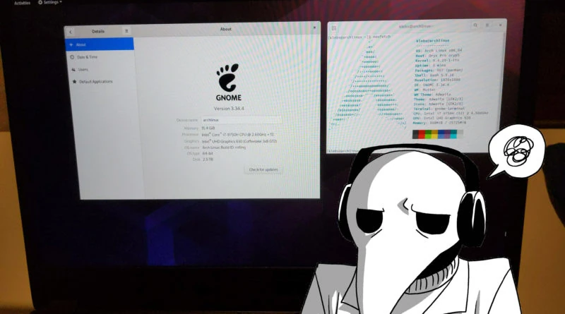 Klebs and Arch Linux on a System76 Oryx Pro