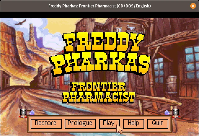 Freddy Pharkas dans ScummVM